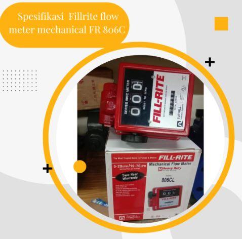 fill-rite mechanical flow meter