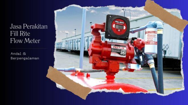 jasa perakitan Fill Rate flow meter